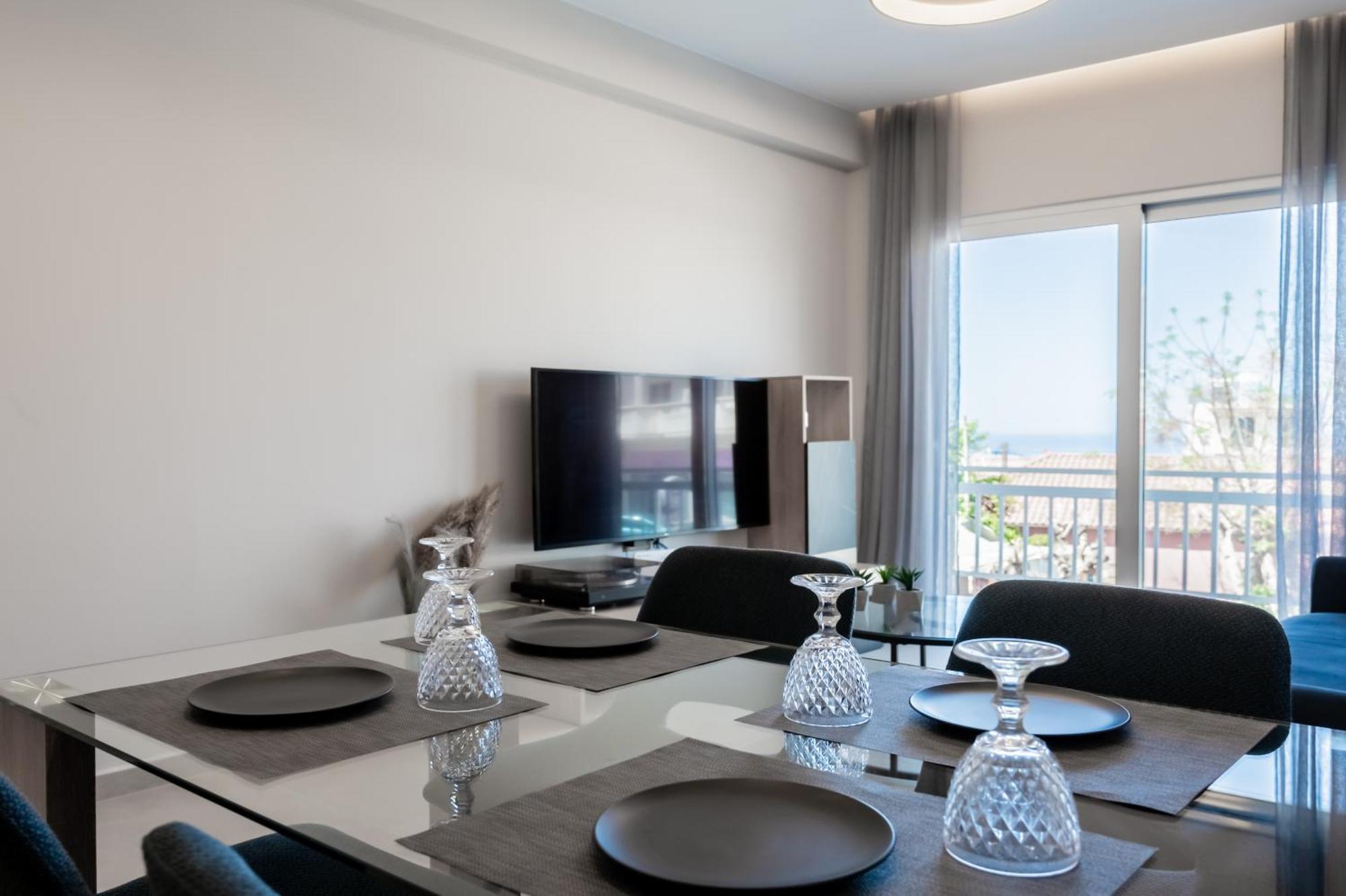 Yiannis Deluxe Apartment 하니아 외부 사진